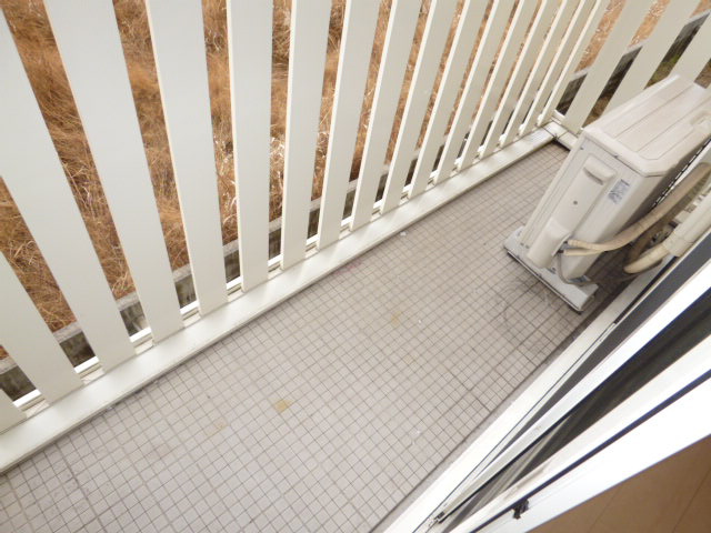 スカイレジデンスのバルコニー