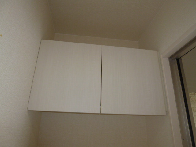 スカイレジデンスの玄関|シューズボックス（上）