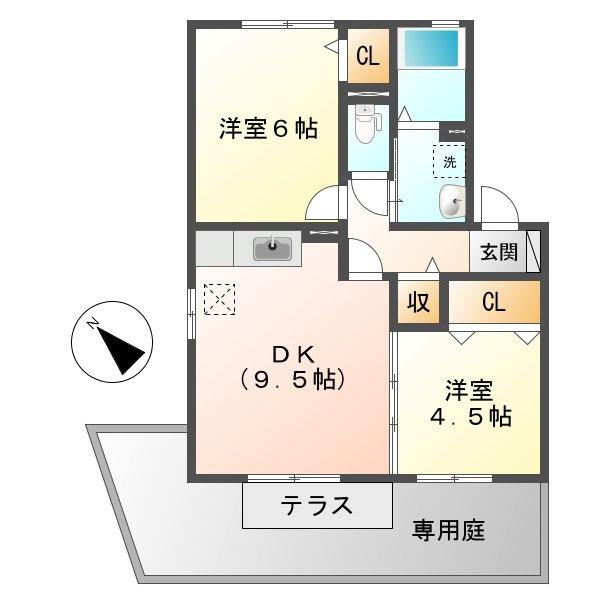 スカイレジデンスの間取り