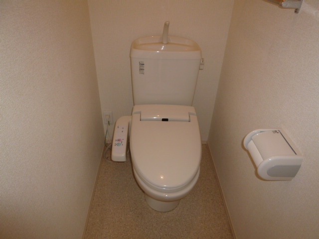 スカイレジデンスのトイレ|シャワー付きトイレ