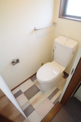 【トイレ】 | フラワーコーポ | あっ。トイレの床がかわいい♡