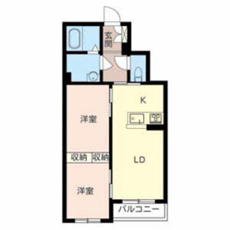 【間取り】 | シャーメゾンＫ－Ⅳ