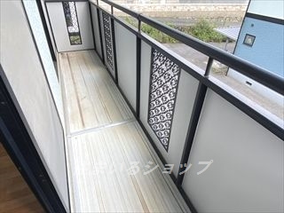 ベラカーサ　A棟のバルコニー