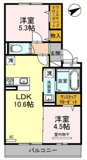 【間取り】 | プラージュsakigake
