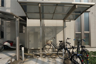 【駐車場】 | 屋根付き駐輪場