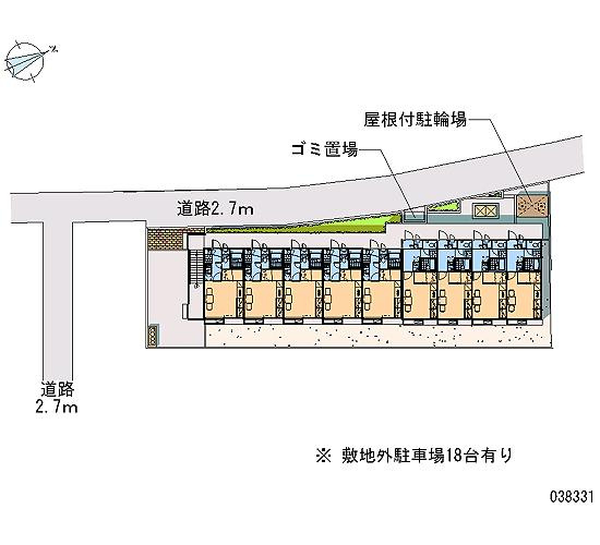 レオパレスロッソピアンコIIIのその他共用部分