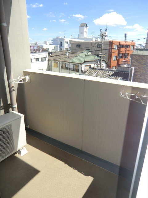 スプルース・ネストのバルコニー