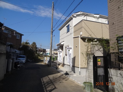 【前面道路含む現地写真】 | さいたま市緑区三室　新築分譲住宅全1棟