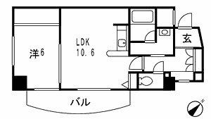 【間取り】 | コーシン四ツ橋