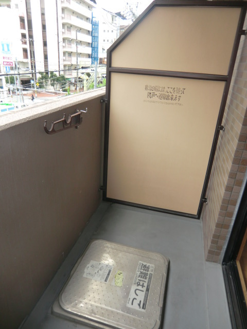 パラシオ塚本IIIのバルコニー