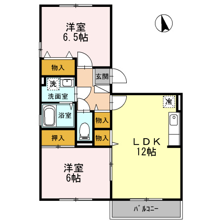 【間取り】 | エスポワール笹本 | 『エスポワール笹本』