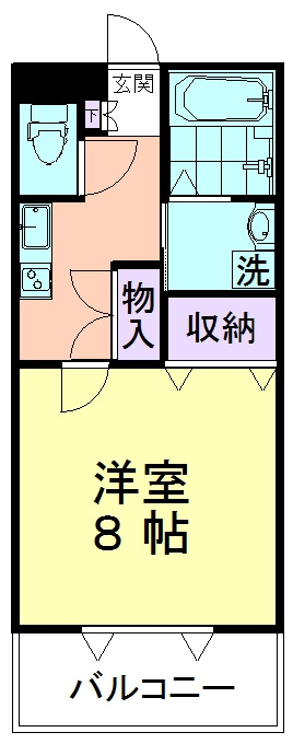 コンファーレ田無の間取り
