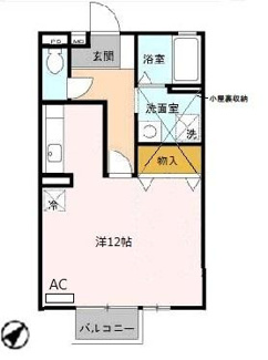 【間取り】 | セジュール藤井　Ｂ棟