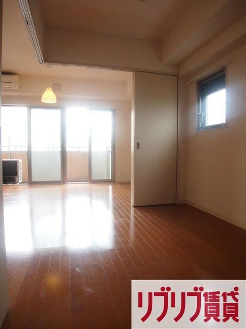 セザン新町の寝室