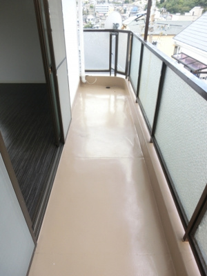 【バルコニー】 | 片山ハイツ　B棟