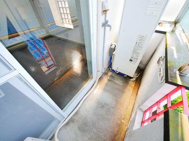 シティパレス新大宮P-5のバルコニー