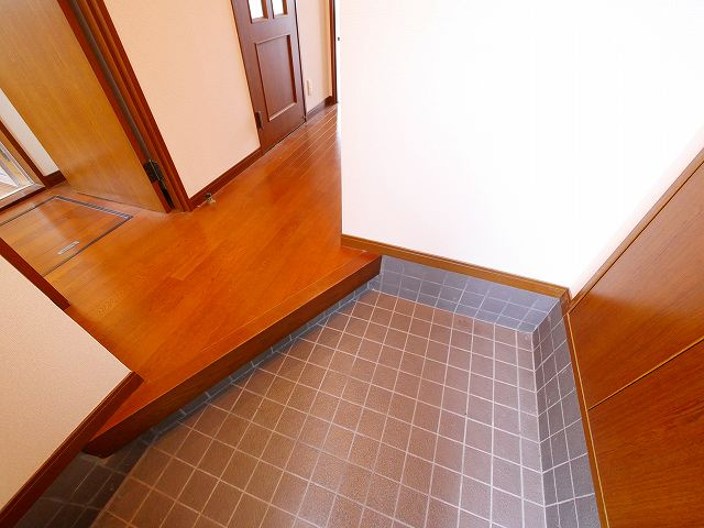 杉澤メゾネット（押熊町）の玄関