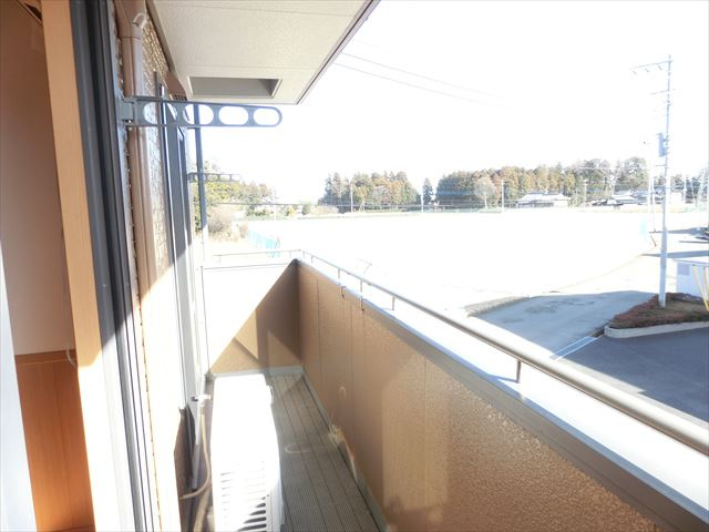 サンガーデン宮本Ｅのバルコニー|日当たりの良いバルコニー
