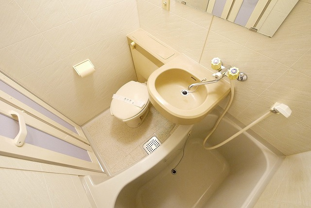 シティパレスやすらぎの道Ｐ６の設備|お掃除しやすいユニットバスタイプ。