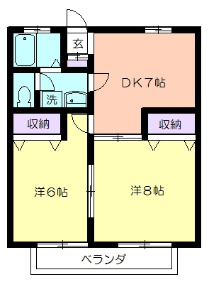 ロイヤルパークハウス大泉の間取り
