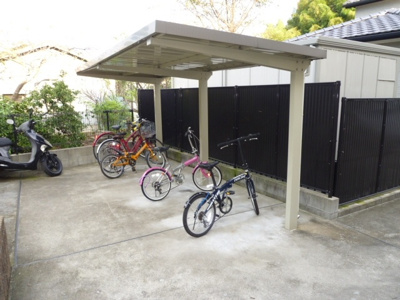 【その他共用部分】 | 吾家 | 屋根付駐輪場（無料）