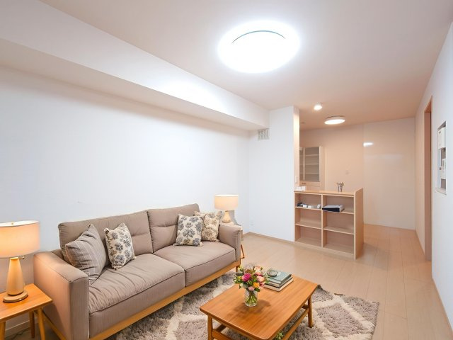 コーポファミーユの居間・リビング