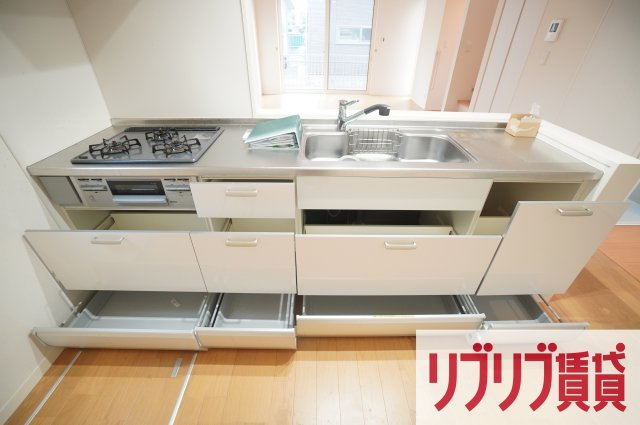 ビレッジ都町Ⅱのキッチン