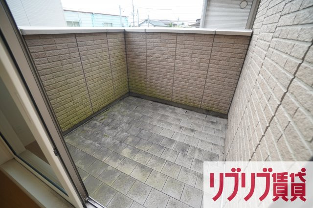 ビレッジ都町Ⅱのバルコニー
