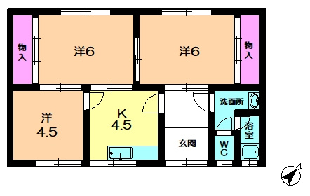 【間取り】 | 松本住宅
