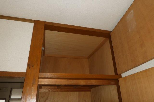 岡山市北区小山のアパートの収納