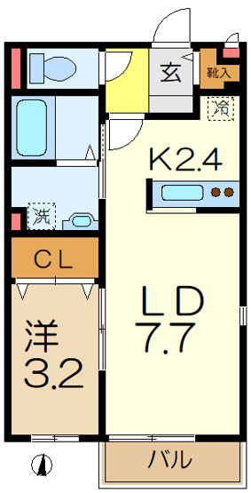 【間取り】 | エスパス港南
