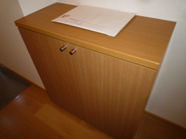 ソレイユKの玄関|シューズボックス