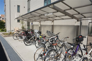 【駐車場】 | 屋根付駐輪場