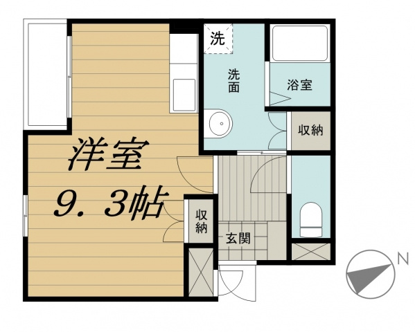 アンビシャス千葉城前の間取り
