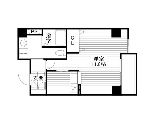 【間取り】 | ダイドーメゾン大阪御堂筋