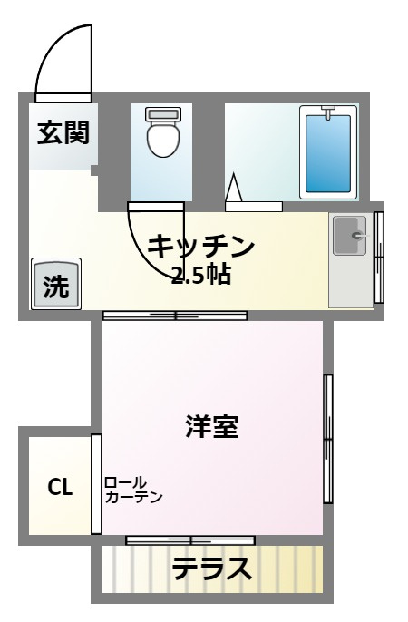 プチメゾン日吉の間取り