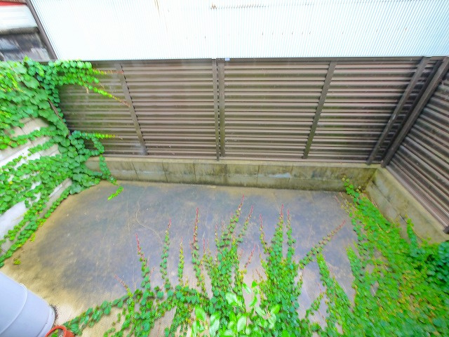 下村貸家（西新在家号所町）の庭