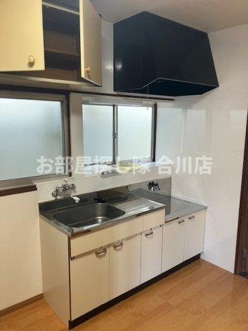 久留米市野中町の一戸建てのキッチン