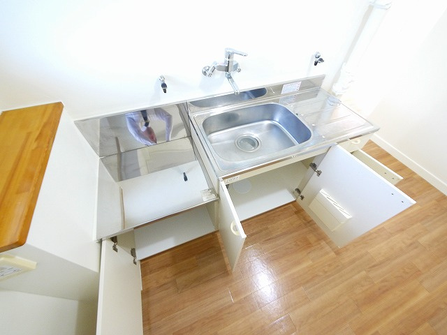 アルファコートのキッチン