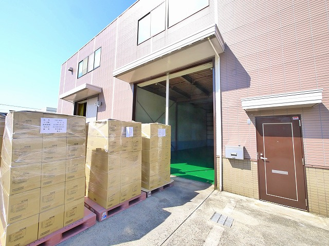 北之庄西町２丁目事務所付倉庫の外観