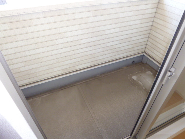 サフランCのバルコニー