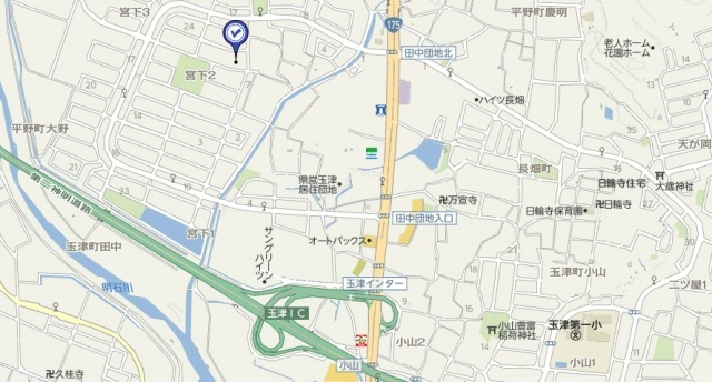 シャルメーヌの地図