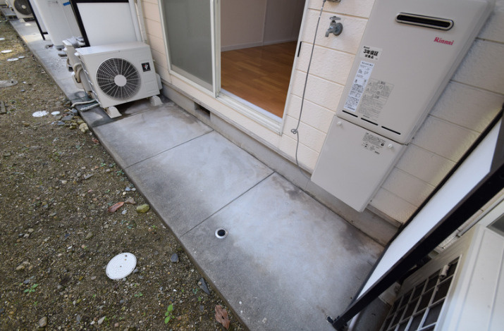 Smile大久保のバルコニー