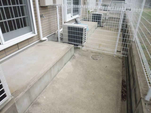 セレッソ八木のバルコニー