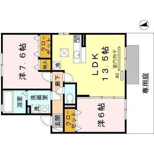 クレールコートの間取り