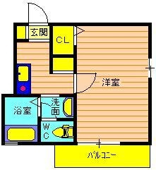 ソワサント上ノ丸の間取り