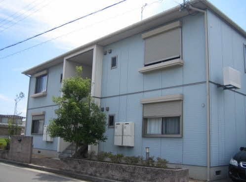 明石市大久保町江井島のハイツの外観