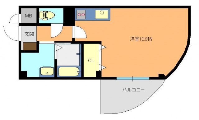 夢の館の間取り