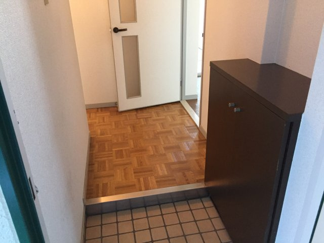 アストロハイツの玄関