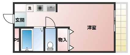 ユニックス神戸西の間取り